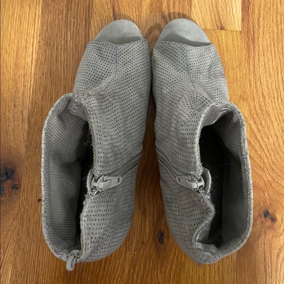 Old Navy Peep Toe Booties - Picture 2 of 6